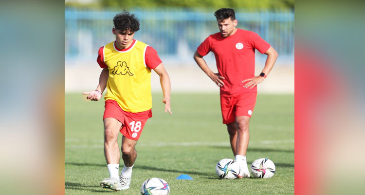 بعد تخلفه عن رحلة بوتسوانا: يوسف المساكني يتدرب مع المنتخب الأولمبي