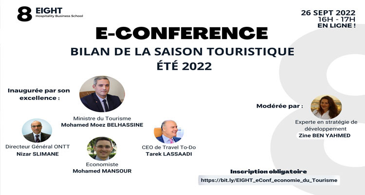 E-CONFERENCE: BILAN DE LA SAISON TOURISTIQUE ESTIVALE 2022 