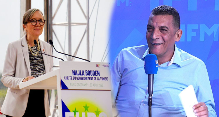 خليل: خدمة كبيرة خدمتها نجلاء بودن بتفويض وتكليف من قيس سعيد