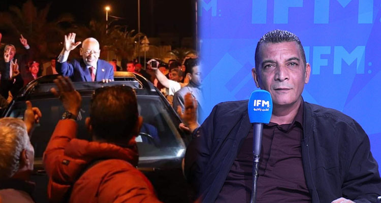 خليل: الغنوشي قال نظام قيس سعيد أسوأ من بن علي لأنو بن علي خلاه يهرب
