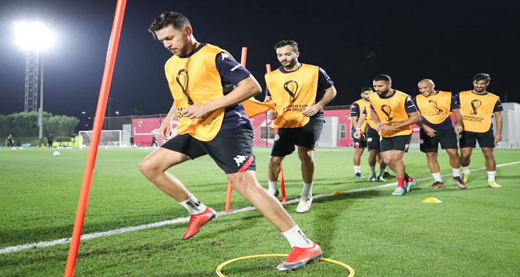 التشكيلة الأساسية لنسور قرطاج أمام الدنمارك