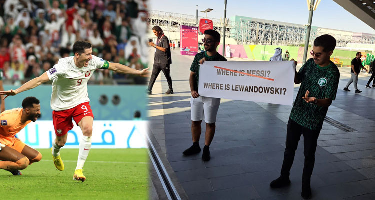 ليفاندوفسكي يجيب جماهير السعودية في انتصار بولندا على الأخضر بثنائية