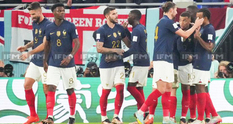 فرنسا تفوز على الدنمارك وتضمن التأهل إلى الدور الثاني من مونديال قطر