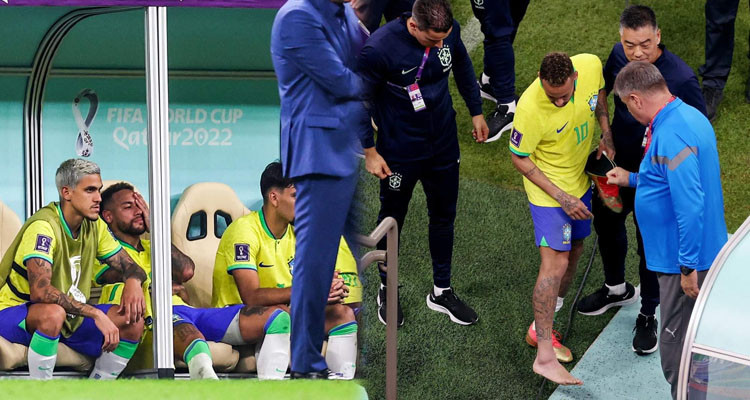هل تبعد الإصابة نيمار عن مباراة البرازيل وسويسرا؟