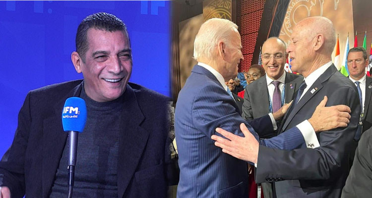 خليل: الضخامة في صورة الرئيس مع بايدن جاية من ضخامة قرطاجنة وشفت فيها حاجتين