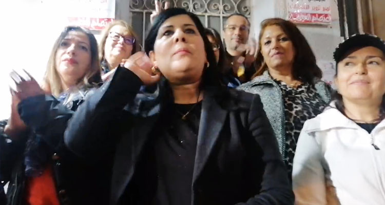 عبير موسي تدعو إلى إعلان الشغور في منصب رئاسة الجمهورية 