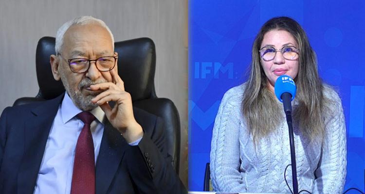 فاطمة المسدي: الغنوشي سيتم إيقافه ولن يكون فوق راسو ريشة كما عودتنا العشرية السوداء