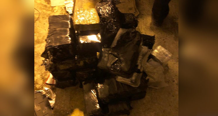 حجز حوالي 100 كغ من المخدرات بميناء حلق الوادي