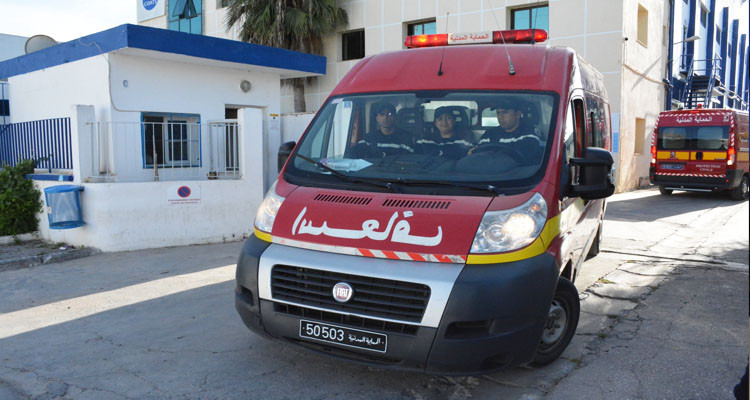بنزرت: إسعاف عائلة متكونة من 5 أفراد بعد تعرضهم إلى الاختناق بالغاز
