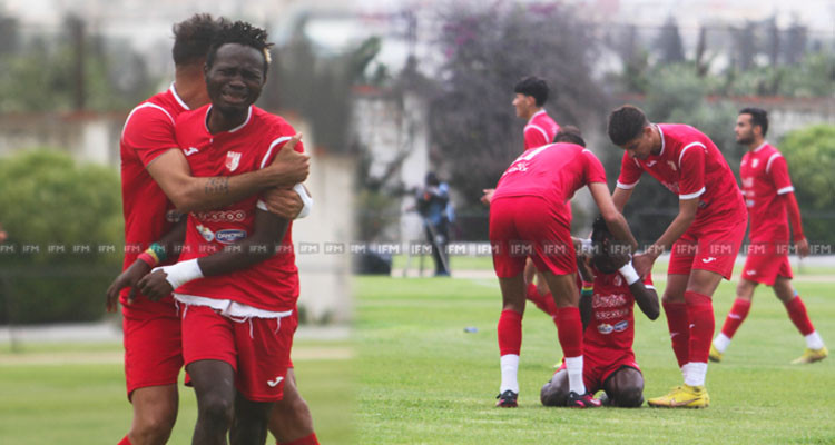 نقل لاعب الأولمبي الباجي كومباصا إلى المستشفى بعد إقصائه في مباراة النجم