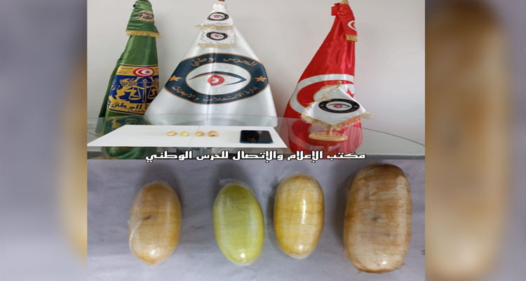 أريانة: حجز 4 كبسولات من مخدر الكوكايين بحوزة مهاجرين غير نظاميين