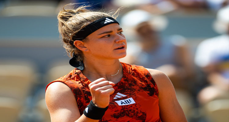 Carolina Muchova makes headlines and reaches the final of the Roland Garros tournament