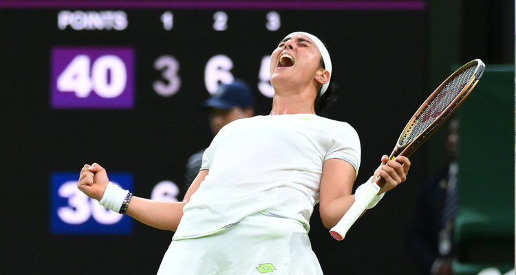 Ons Jabeur atteint les huitièmes de finale à Wimbledon