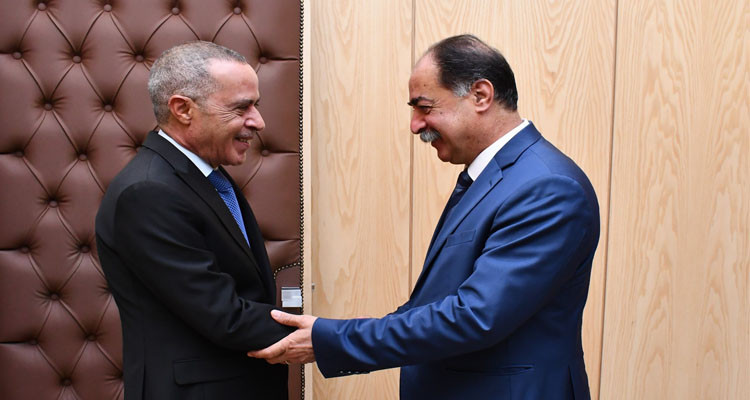 الهجرة غير النظامية وتنمية المناطق الحدودية أهم محاور لقاء الفقي بسفير الجزائر