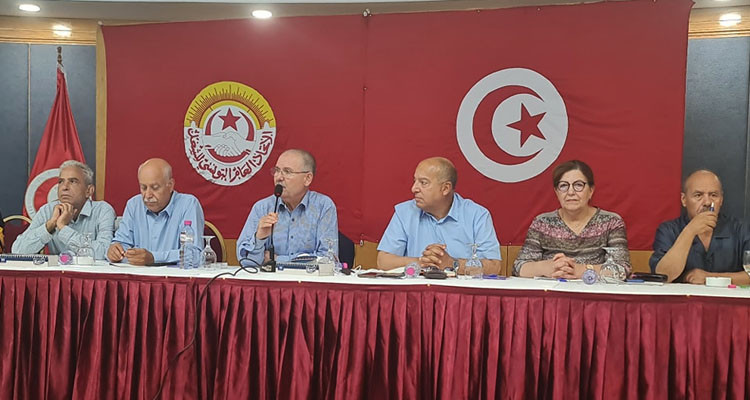 مخرجات الهيئة الإدارية الوطنية للاتحاد العام التونسي للشغل