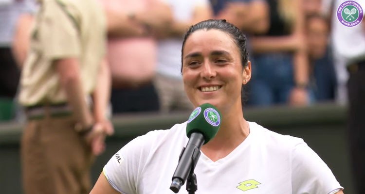 أنس جابر: أنا راضية عن الأداء الذي قدمته وفخورة بأنني قمت بكل شيء