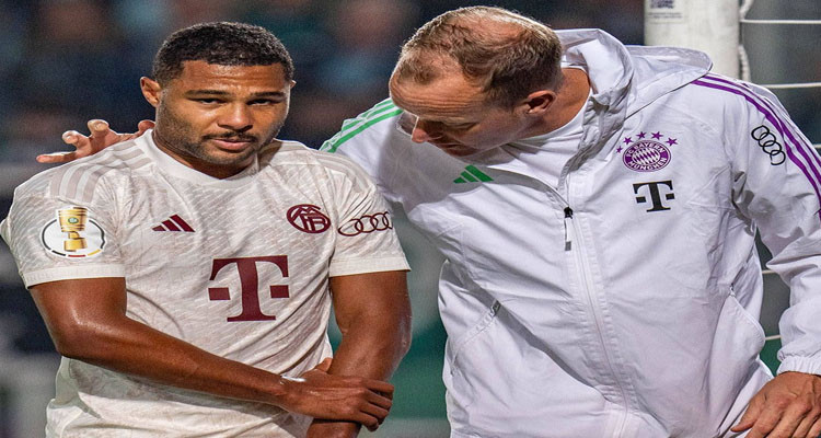 الإصابة تحرم البايرن من مهاجمه غنابري لعدة أسابيع