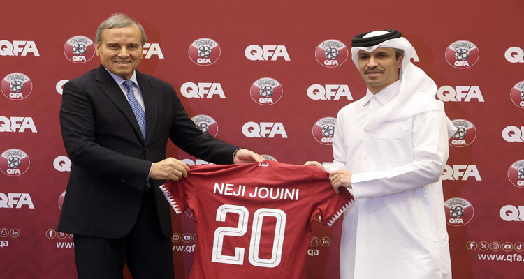انتهاء فترة عمل التونسي ناجي الجويني كمدير تنفيذي لإدارة التحكيم بالاتحاد القطري