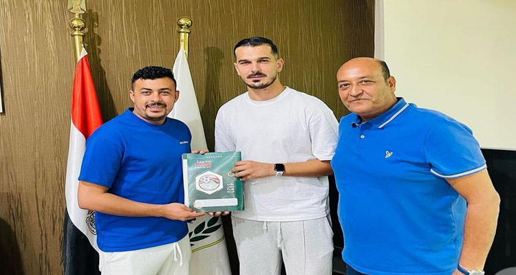 حسام دقدوق يعزز صفوف طلائع الجيش المصري