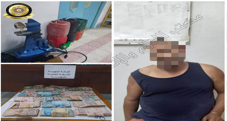 إحباط عملية ''حرقة'' في الشابة والاحتفاظ بمنظمها وحجز 30 مليون