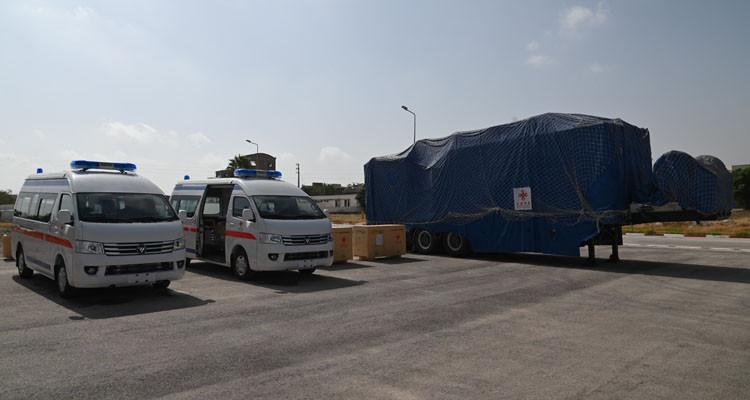 وزارة الداخلية تتسلم هبة صينية لفائدة هياكلها