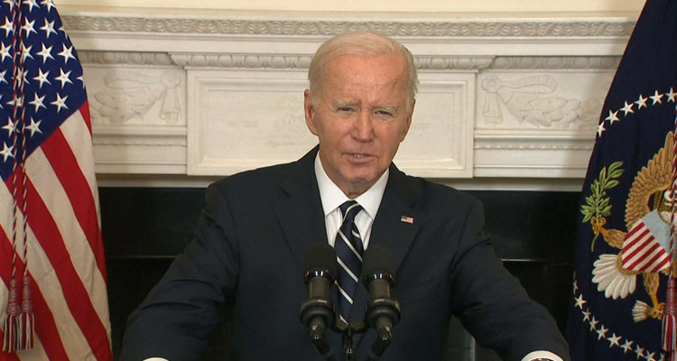 أول تعليق رسمي للرئيس الأمريكي جو بايدن على عملية ''طوفان الأقصى''