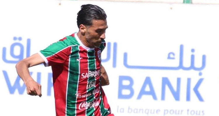 ماهر الحناشي يتعرض إلى إصابة على مستوى الوجه خلال لقاء ودي