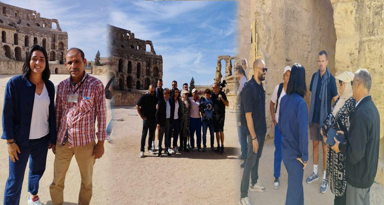 أنس جابر في المسرح الروماني بالجم فما الحكاية؟