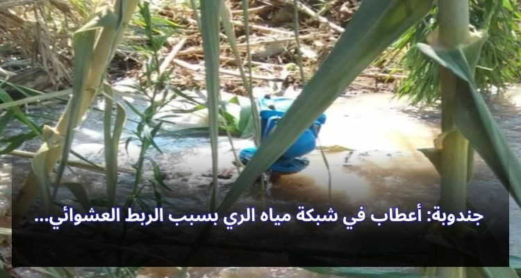 جندوبة: أعطاب في شبكة مياه الري بسبب الربط العشوائي