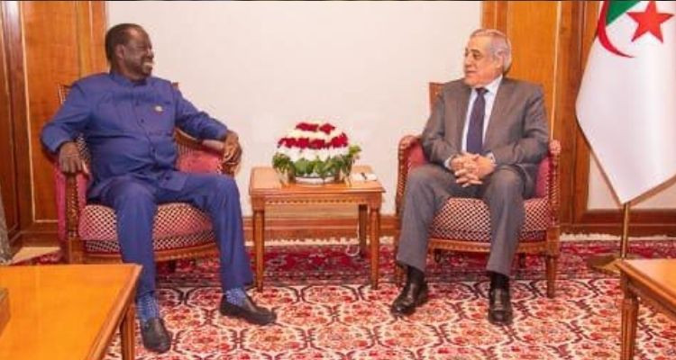 Raila Odinga intensifie sa campagne pour la présidence de la Commission de l’Union africaine par une tournée en Afrique du Nord