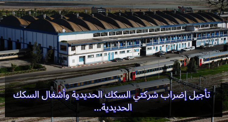 تأجيل إضراب أعوان شركتي السكك الحديدية وأشغال السكك الحديدية