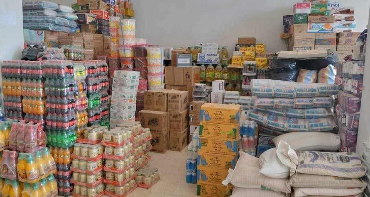 إحباط محاولة تهريب مواد غذائية مدعّمة عبر معبر الطالب العربي الحدودي