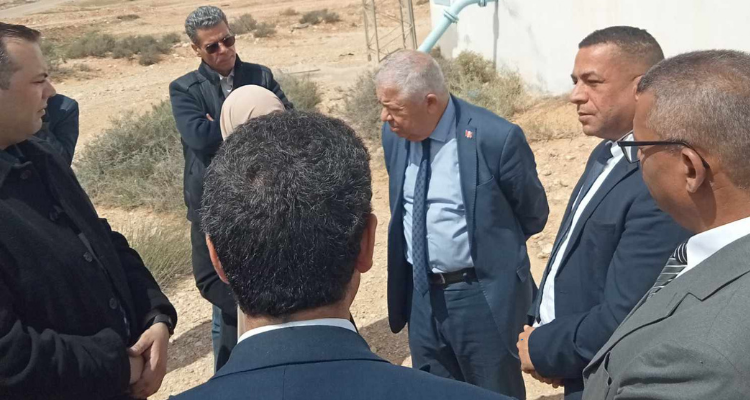 تطاوين: إعطاء إشارة انطلاق مشروع تجديد 60 كلم من قنوات جلب المياه