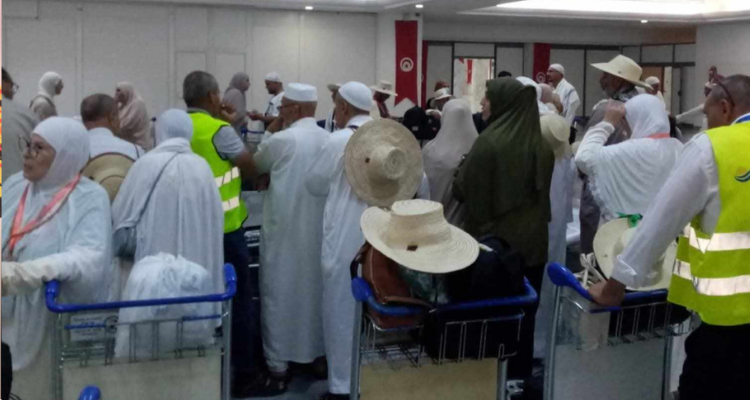 مطار جربة جرجيس الدولي: وصول الرحلة الثانية لحجيح ولاية مدنين