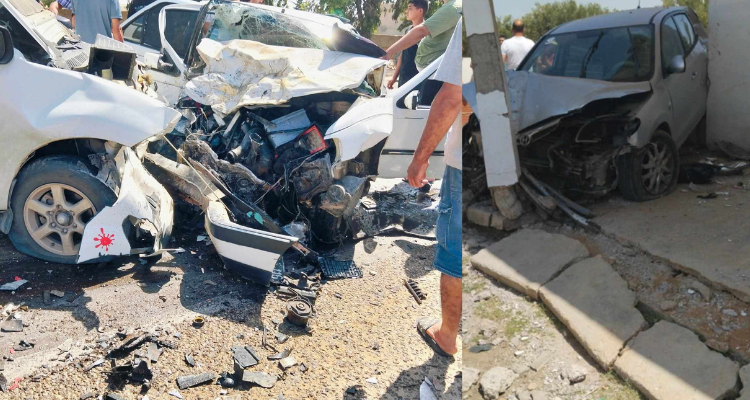 القيروان: وفاة شخصين وإصابة 3 آخرين في حادث مرور