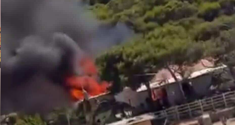 بنزرت:  حريق في فضاء عائلي  بغابة الرمال