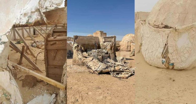 توزر: خراب وإهمال يهددان موقع ''ستار وورز''… والسياح يعبّرون عن صدمتهم