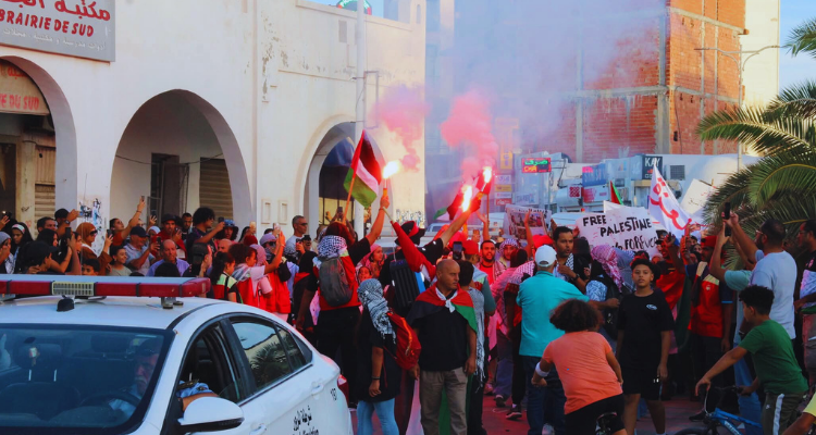 جرجيس: وقفة تضامنية مع أسطول الصمود