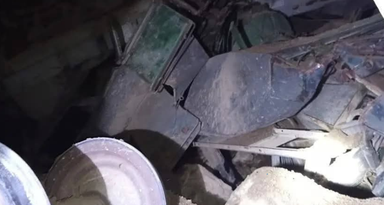 انقلاب قطار نقل الفسفاط بالمتلوي:وفاة السائق، ونقل مصاب إلى العناية المركزة