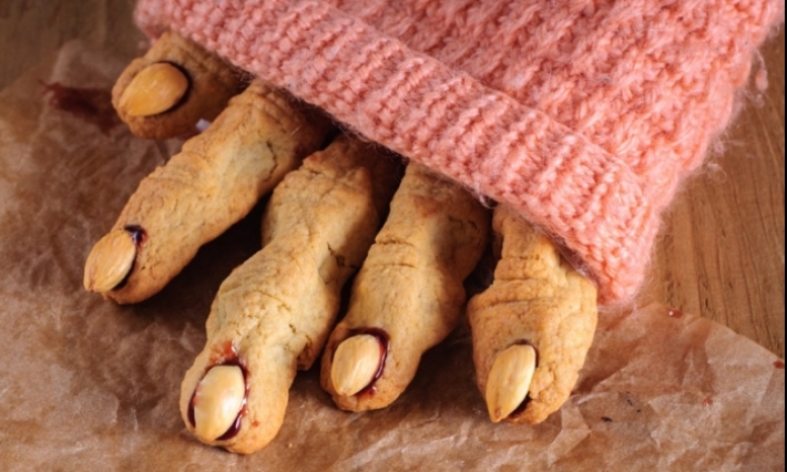 Doigts de sorcière pour halloween 