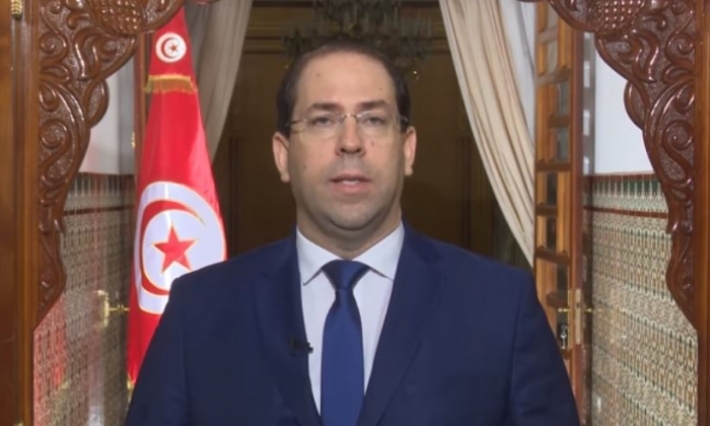 يوسف الشاهد: "نأسف لقرار الإضراب، ونطمئن التونسيون بأن الدولة ستوفر الحد الأدنى من المصالح الحيوية"