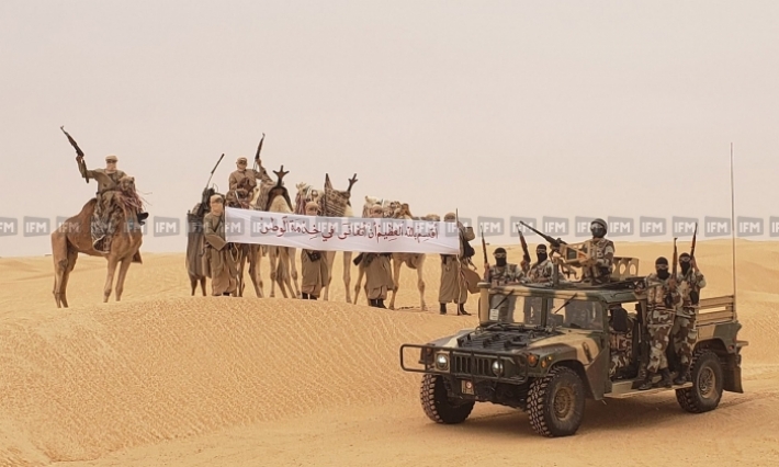 القوات العسكرية تلقي القبض على ثلاثة سودانيين بصدد التسلل إلى التراب الوطني 
