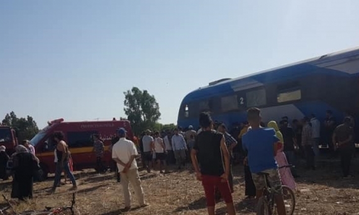 جندوبة | وادي مليز: القطار يدهس شاحنة ويخلّف ثلاثة قتلى على عين المكان 