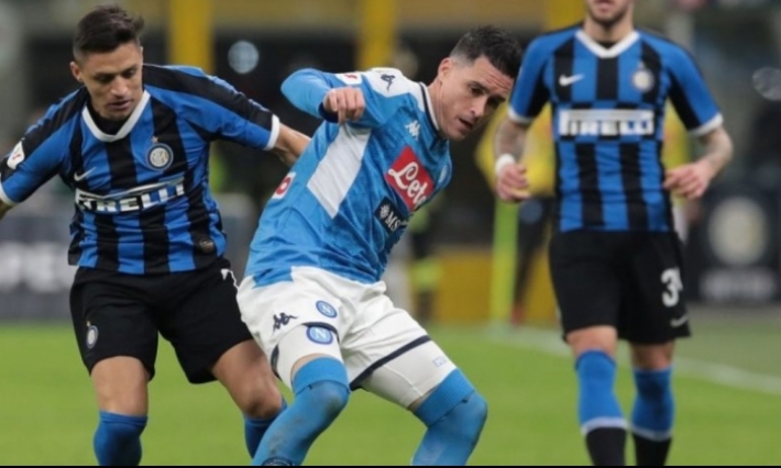 رسميا تأجيل مباراة نابولي وإنتر ميلان ضمن كأس إيطاليا