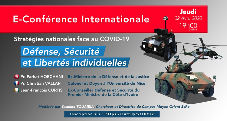 E-Conférence internationale, stratégies nationales face au Covid-19