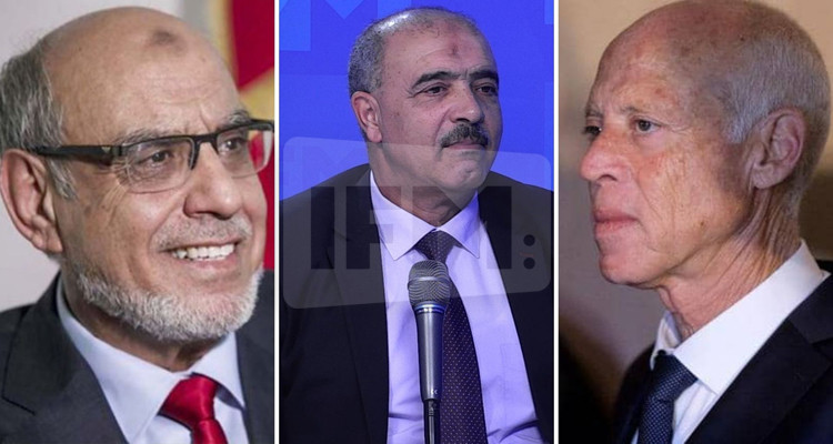 فتحي العيوني حمادي الجبالي قيس سعيد