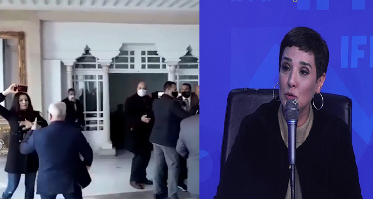 سنية الدهماني واعتداء ناجي الجمل على زينب السفاري