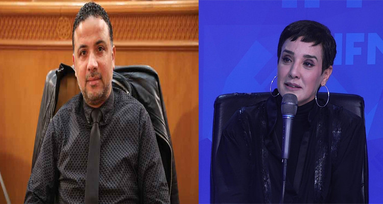 سنية الدهماني وسيف الدين مخلوف