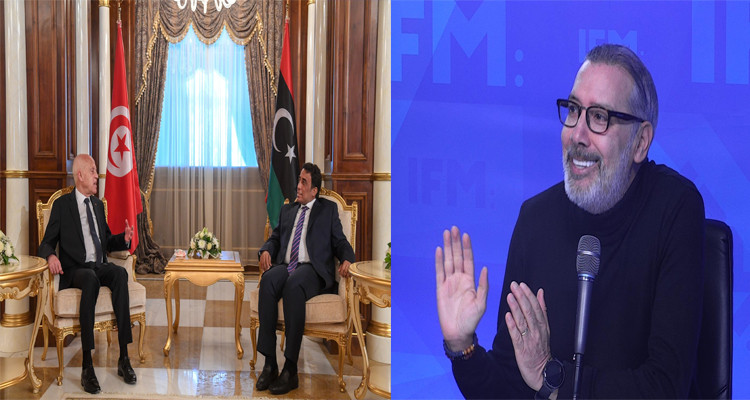 برهان بسيس وزيارة رئيس الجمهورية الى ليبيا