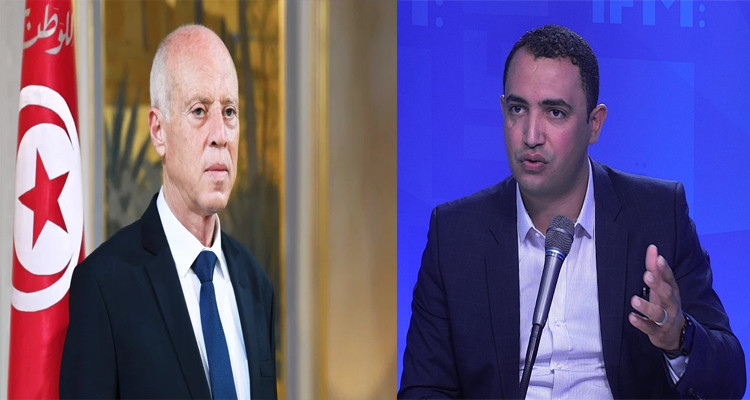 خليل البرعومي وقيس سعيد